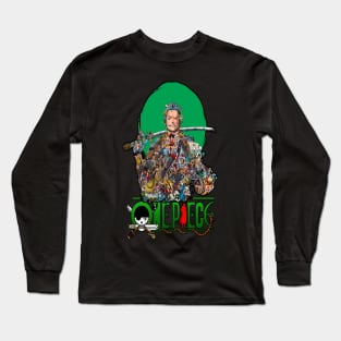 Aesthetic anime story pirate hunter zoro Long Sleeve T-Shirt